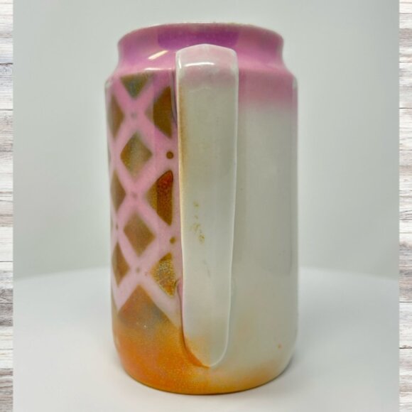 Vintage German Lusterware Pitcher 1920's -1930's - Picture 4 of 7